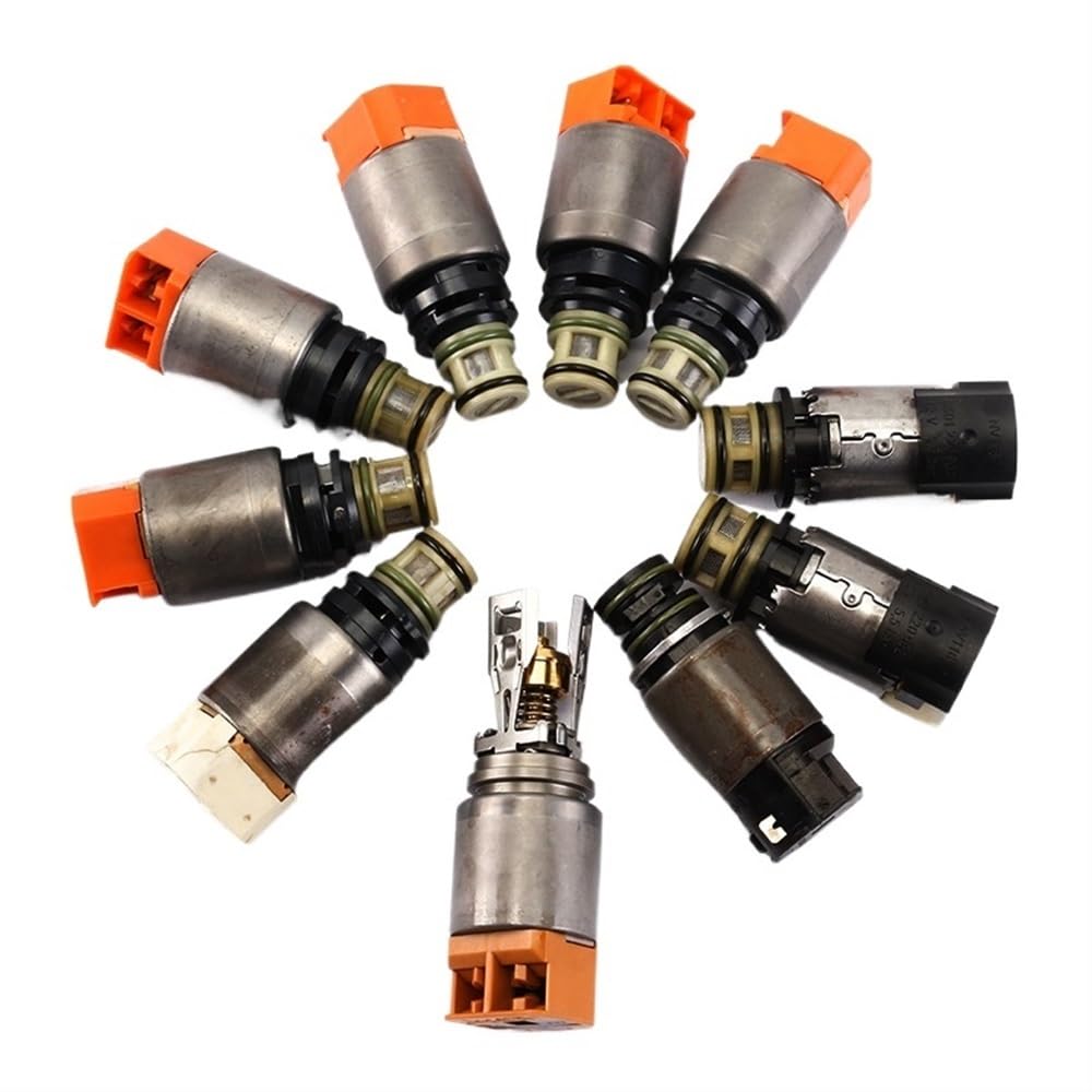 Wxnlbb Lavender 9-Speed Automatic Transmission Solenoid Valve Set 9Hp48(10 Valves) Compatible With Land Rover Range Evoque / Discovery Dodge