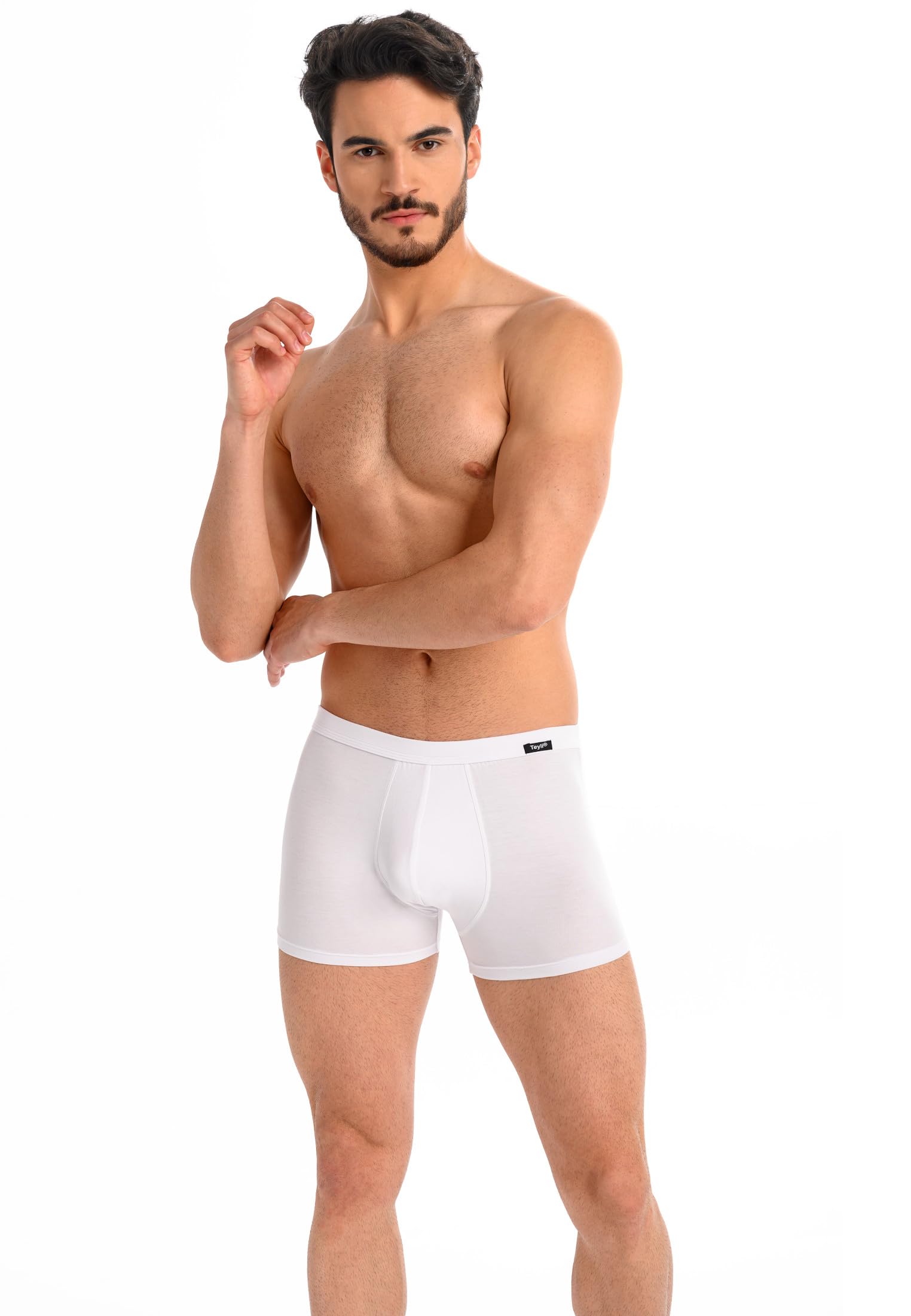 Teyli Paquete de 3 bóxers de algodón para Hombre Levi
