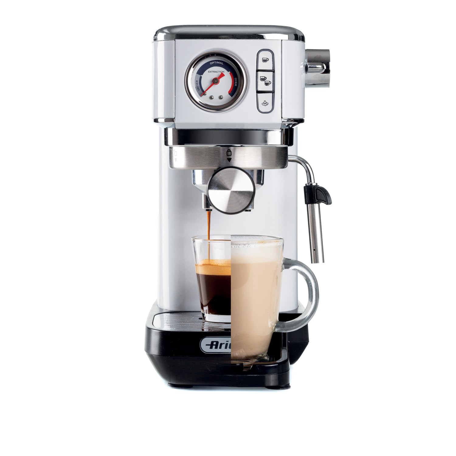 Ariete 1381 Cafetera Espresso Manual 15 Bares Blanco