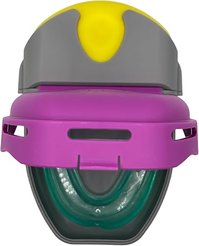 Miniatura 6 de Protector bucal autolimpiante y estuche de retención con solución de limpieza, almacenamiento para protectores nocturnos, alineadores, protectores