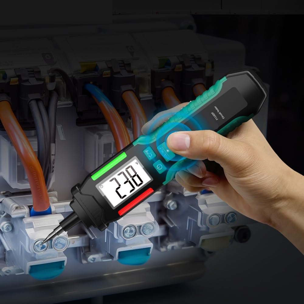 Tester napięcia Przenośny tester napięcia Pióro elektryczne Detektor elektryczny napięcia AC Inteligentny punkt przerwania