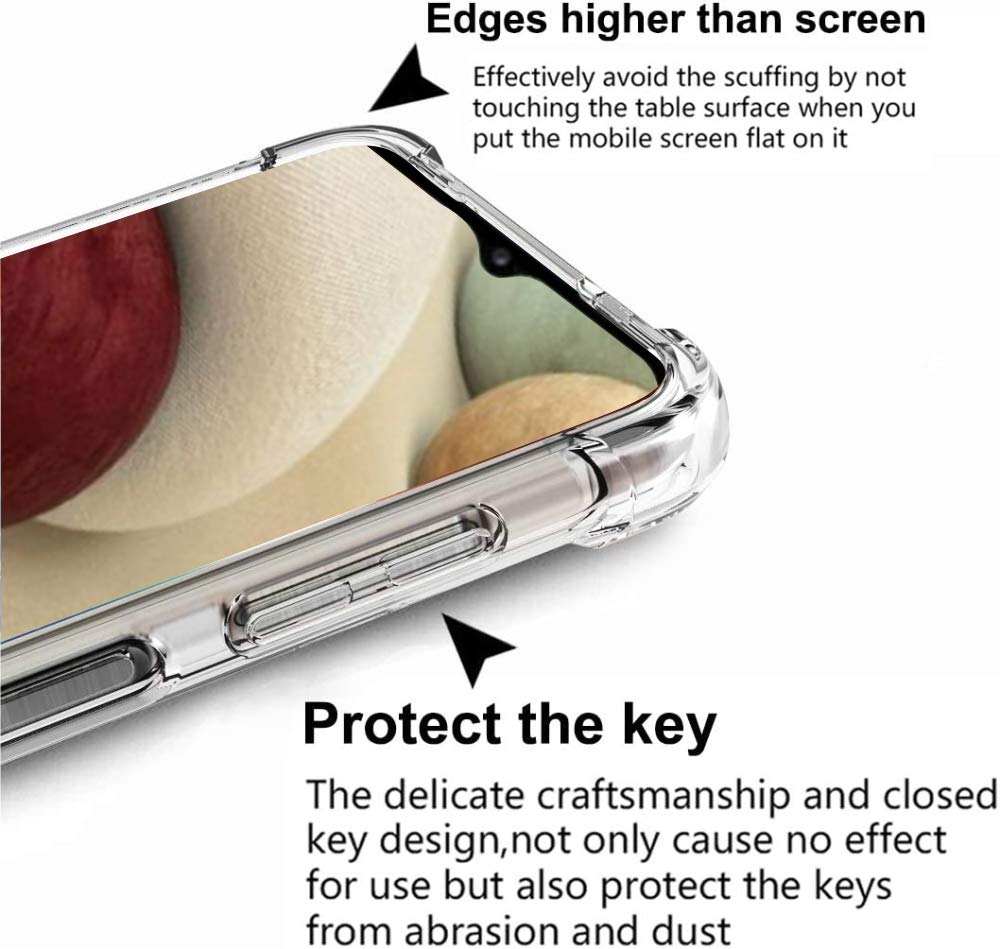 Cofi1453 Silikon Hülle Transparent Für Oppo A12 – Schlankes TPU Case, Stoßfest Und Passgenau