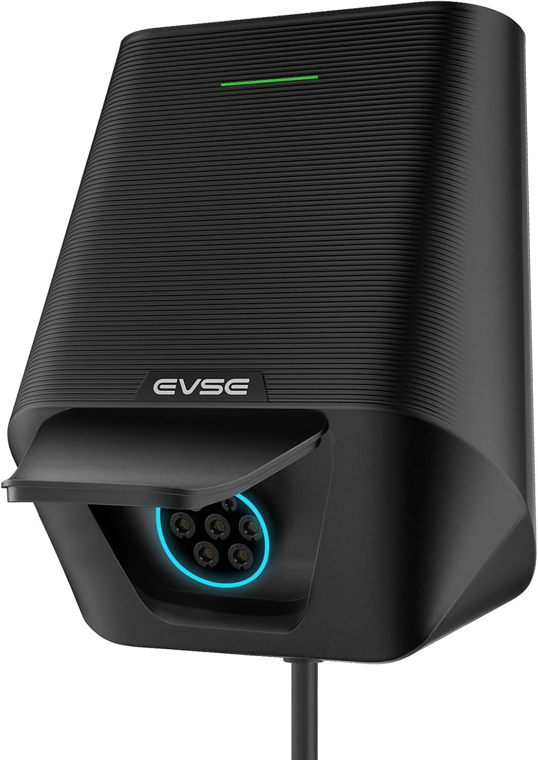 WISSENERGY 7kW EV Wall Charger, Single Phase 32A | 24A | 16A | 240v & Type 2 IEC 62196-2 Home Charging Station Wallbox for BEV PHEV Type 1/2 Mode 3
