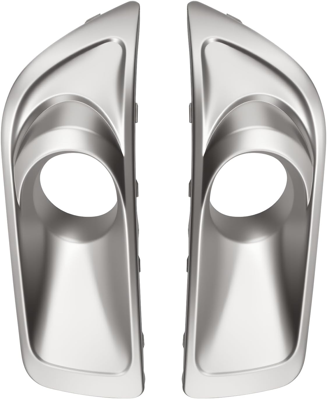 Front Driving Fog Light Bezel Cover Compatible with Subaru Outback 2010-2012 Replaces 57731AJ43A 57731AJ42A, 1 Pair