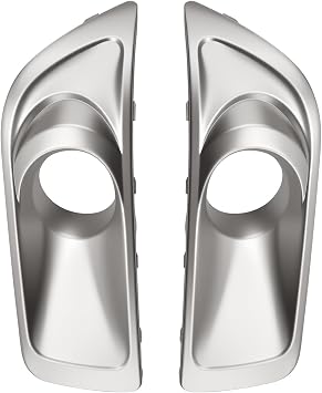 Front Driving Fog Light Bezel Cover Compatible with Subaru Outback 2010-2012 Replaces 57731AJ43A 57731AJ42A, 1 Pair