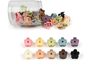 TEBIEKOY 40Pcs Mini Mickey Hair Clips