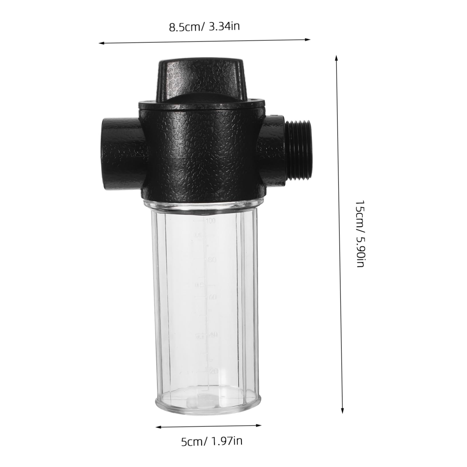 OSOLADY Multi Purpose Cleaning Foam Sprayer for Car Washing Home Surface pet Bathing Easy to Install Hose Attachment