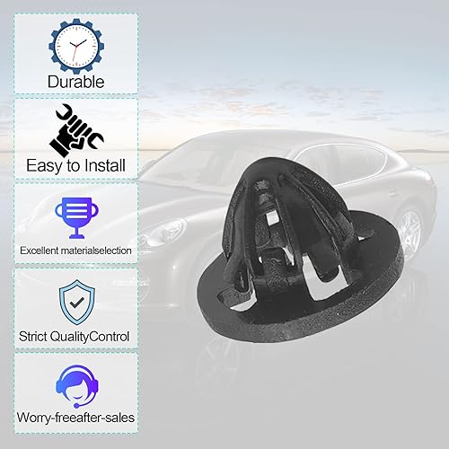 Miniatura 4 de 15 piezas de arandelas de sujeción de clip para lámpara trasera 68084593AA compatible con Dodge Ram Truck Pick-Ups RAM 1500 2500 3500 2007 08 09 10