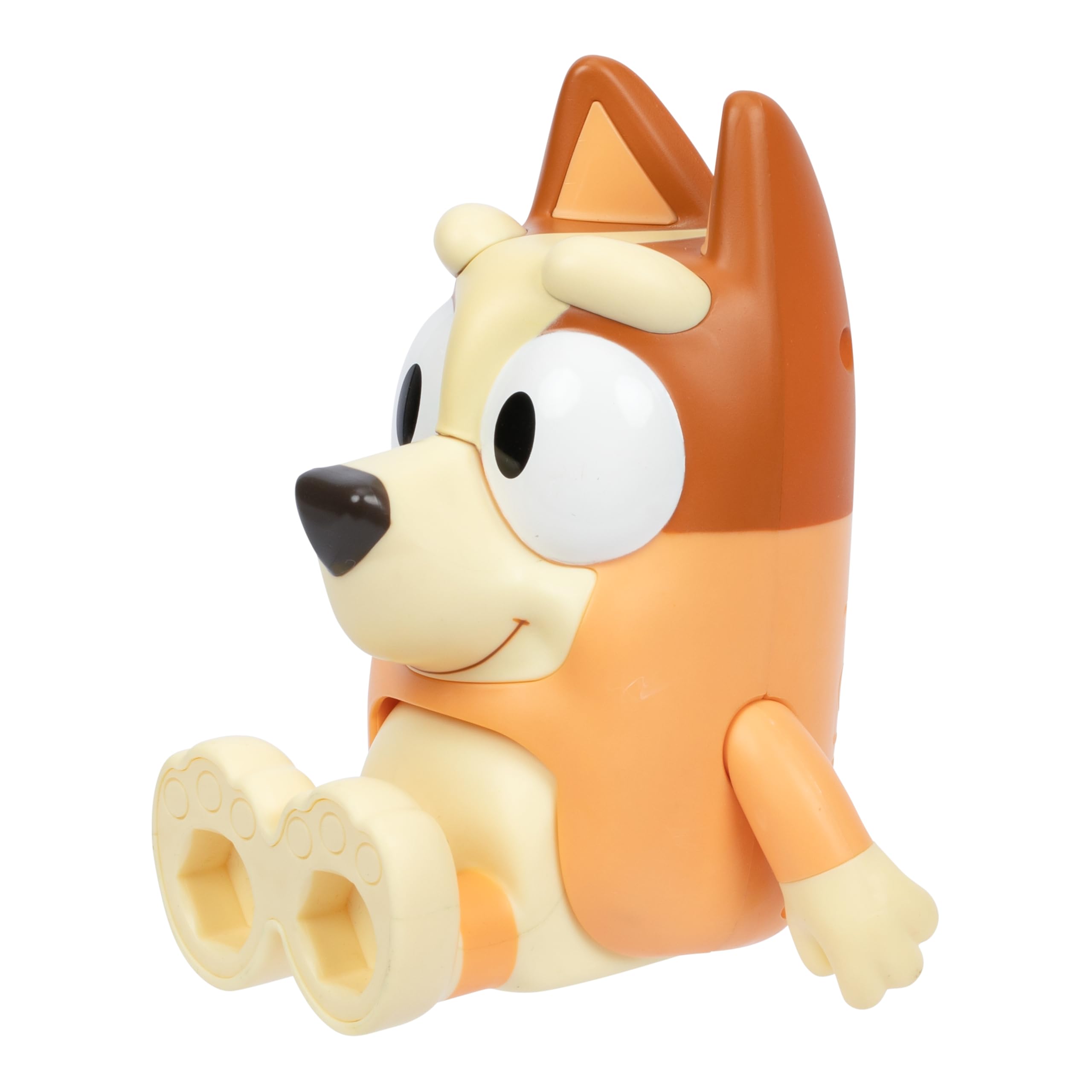 Bluey Chat Mates Bingo; presiona la Nariz de Bingo para Escuchar 10 de Sus Frases de la Serie; la Figura Tiene una Altura de 14 cm y los Brazos y piernas articulados