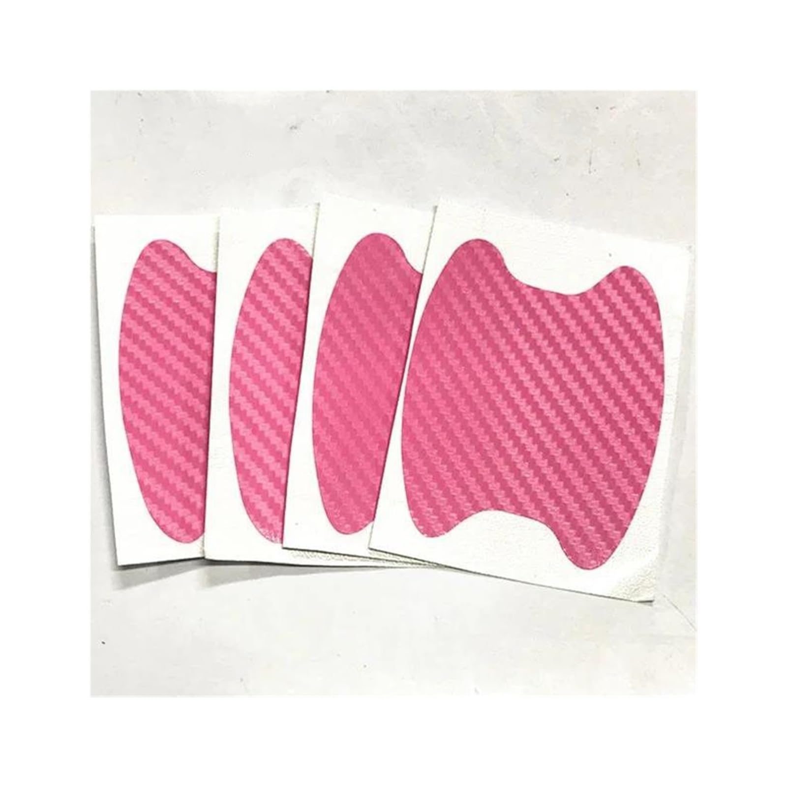 NVNZMFPPW Car Stickers Anti Scratch Car Door Handle Carbon Fiber Protector Automobiles Handle Protection Film Styling Exterior Accessorie(9-4pcs)