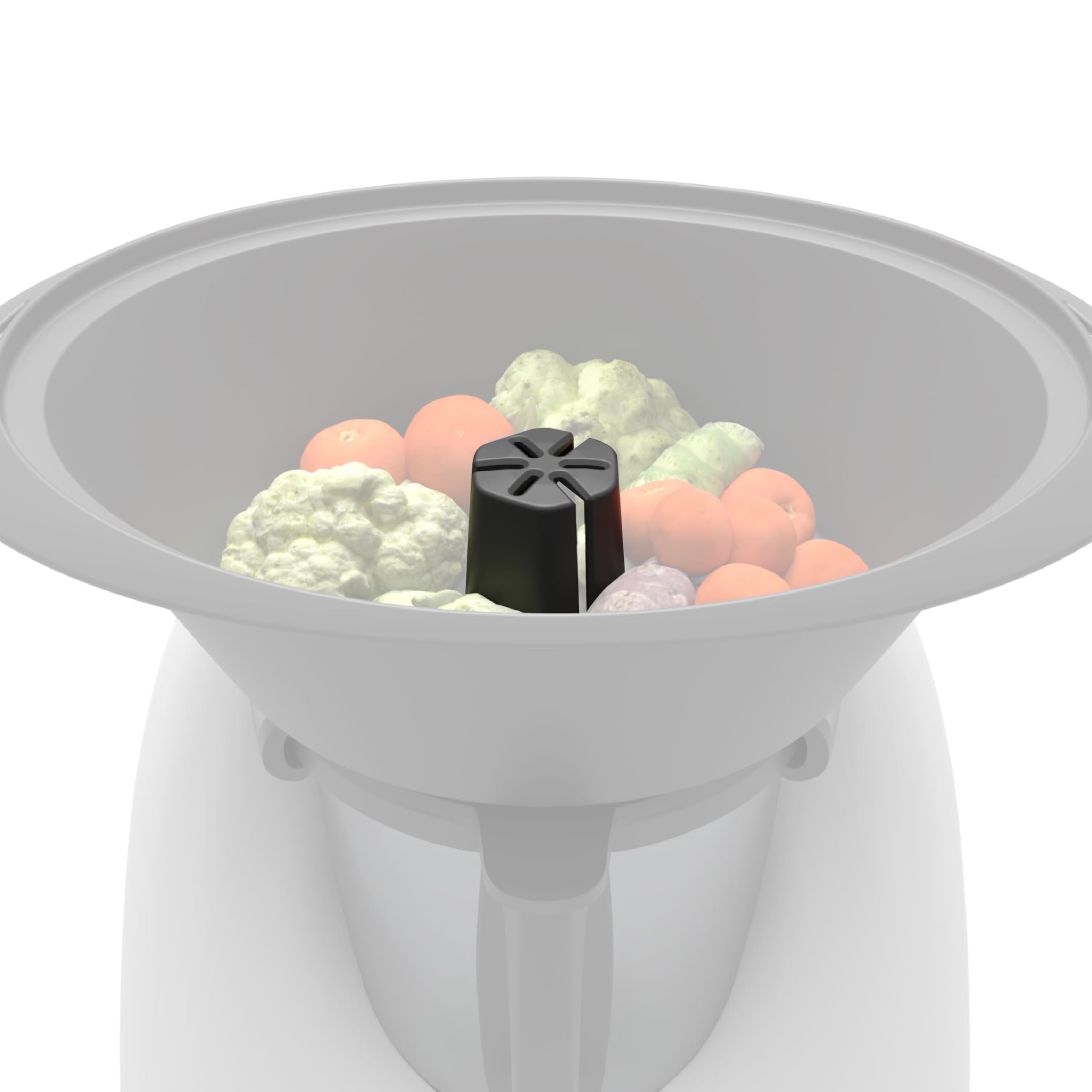 Wundermix - WunderSteam® V2 Steam Fireplace for Thermomix & Monsieur Cuisine • Steam Cooking Fireplace for Varoma • Optimal Steam Circulation • Cooking Fireplace for TM6, TM5, TM31 & MC Smart, Trend,