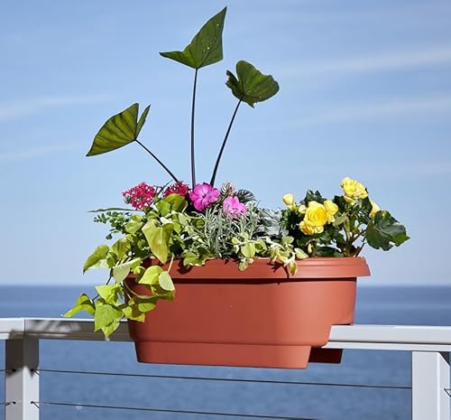 image for Bloem Deck Balcony Rail Planter: 24