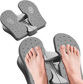 Mini Stepper, Under Desk Mini Stair Stepper Under Desk Pedal Exerciser Portable Foot Peddle Sitting Stepper Leg Exercise Equipment For Stretch Calf Muscles.