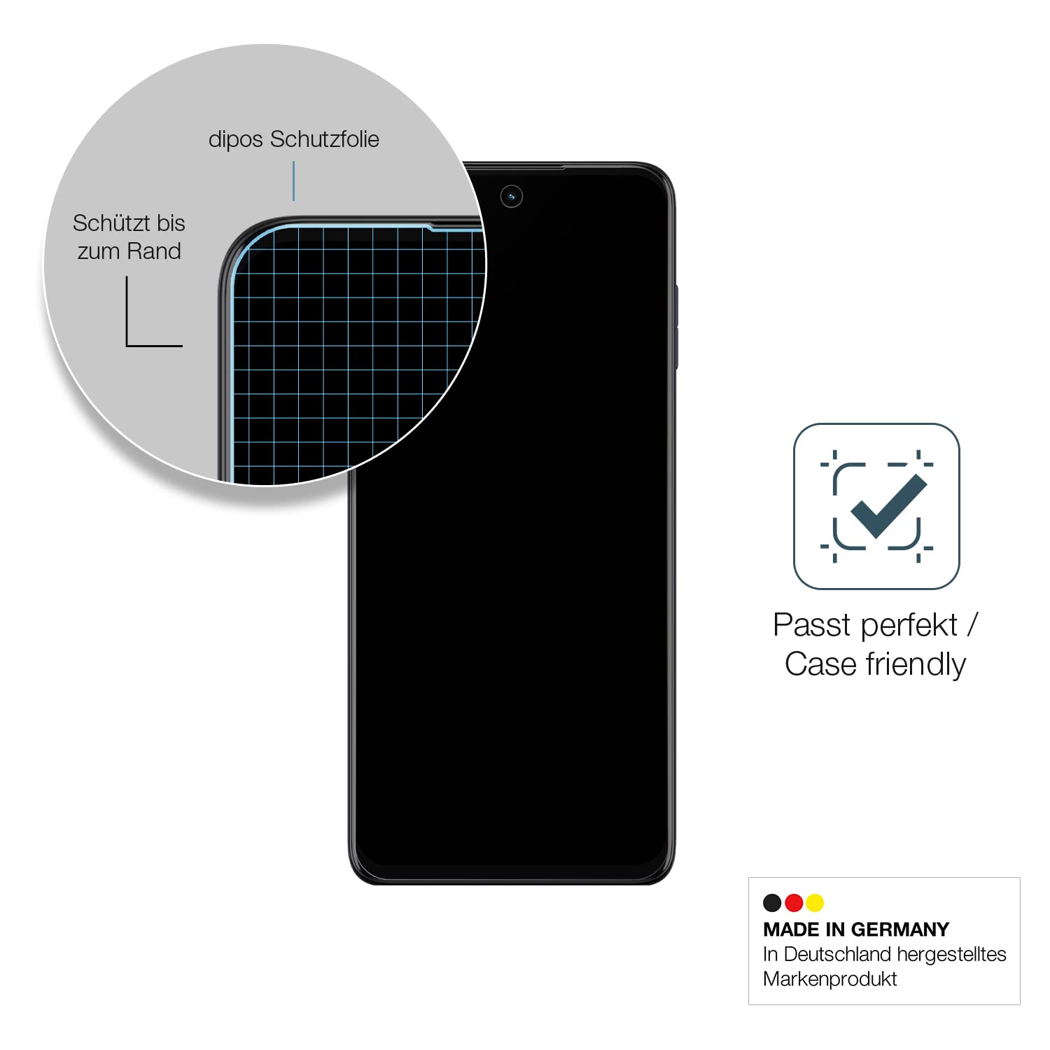 Dipos I 2x Pellicola Protettiva Opaco Compatibile Con Motorola Moto G9 Power Protezione Vetro Flessibile 9h 1060016453