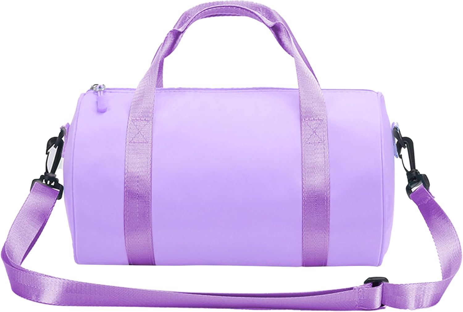 Mini Gym Bag for Women Small Duffle Bag Mini Gym Tote Bag Sport Bag for Yoga Swimming Dance (Purple)