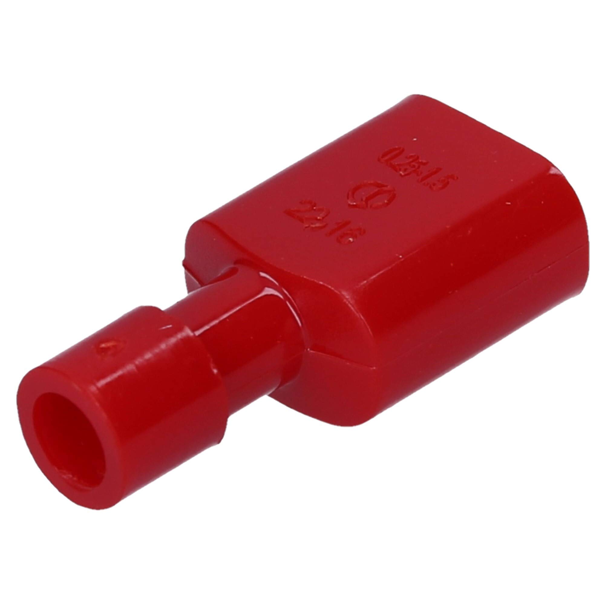 cembre RF de plano m608p 6,3 x 0,8 Rojo Aislado I 100 unidades)