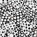 Polka Dot Peppermint Balls 100ct - After Dinner Mints Individually Wrapped - (Black and White)