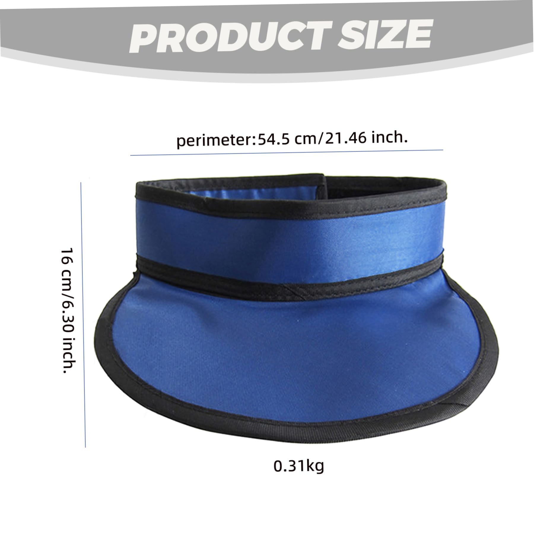 Protección de Rayos X del Delantal de Plomo, Collar de Plomo de tiroides con protección del Cuello de tamaño Ajustable de radiación, Ajustable para Las secadas por resonancia magnética y CT