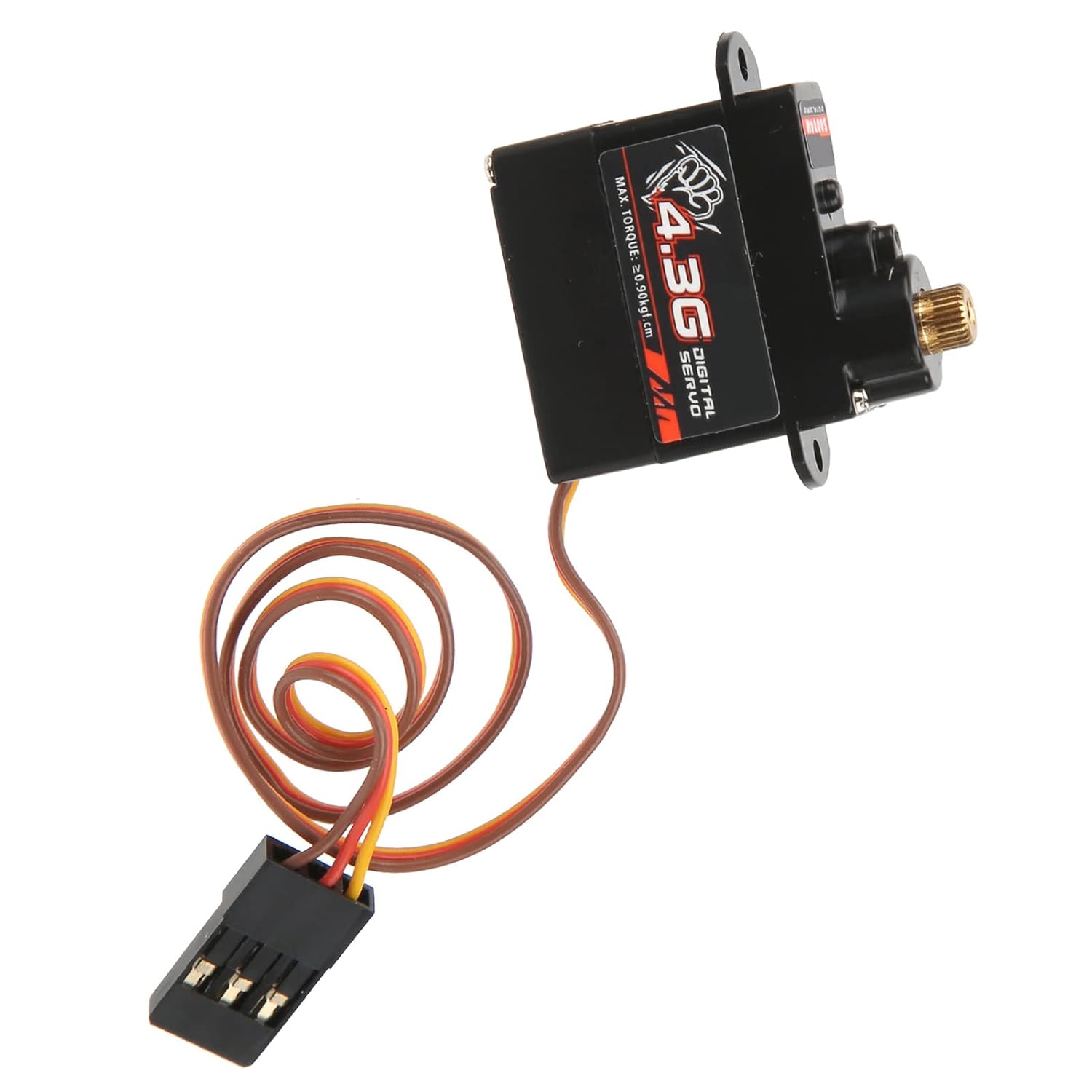 4.3G Digital Servo, Low Noise Metal RC Digital Servo High Loads for 1/
