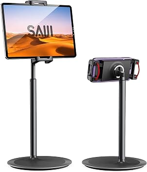 Bix Saiji S3E 360° Ayarlanabilir Tablet ve Telefon Tutucu Stand Siyah