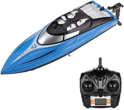 Remote Control Ship for Boys and Adults High Speed Rc Boat for Pools and Lakes 20+ MPH 2.4 GHz Racing Boats for Adults Low Battery Alarm Water Cooling Circulation System