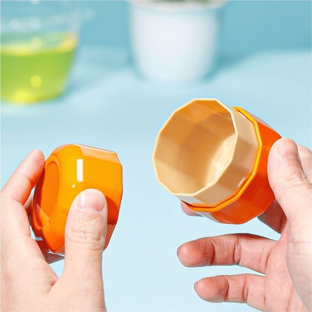CMBSSTFC Zuckerdose, große Tee-Aufbewahrungsbehälter, Dosen, kleine runde Eisendosen, Leere Dosen, Küchengewürz-Aufbewahrungsdosen, Tee-Set, einzelne Dosen, Teekanister (C)