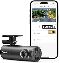 M200 HDR DashCam 3, STARVIS 2 IMX662, 1080P with HDR Imaging, F1.8 Large Aperture, MaiColor Vivid+ Solution, Voice Control, WiFi, Optional Parking Mode, Upto 128GB Supported (M200)