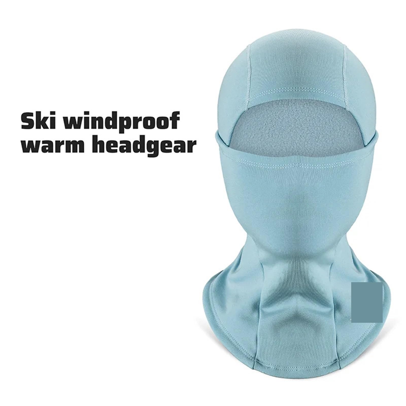 Pasamontañas 2 uds pasamontañas de Abrigo for Invierno mascarilla Facial for esquí a Prueba de Viento Gorro de Alta Elasticidad Transpirable for Deportes al Aire Libre