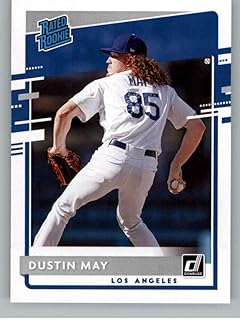 2020 Donruss #32 Dustin May NM-MT RC Los Angeles Dodgers Baseball J2M