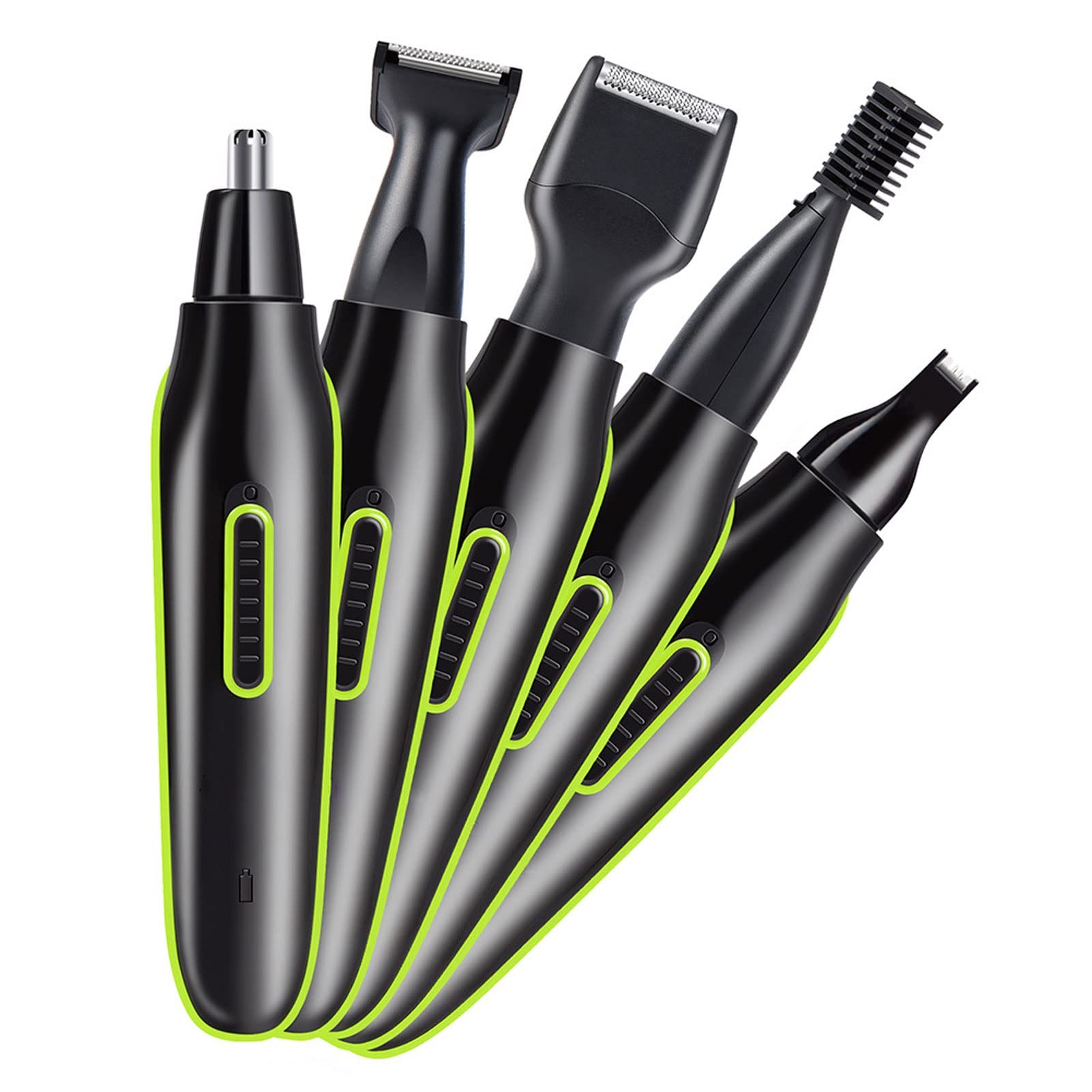4-in-1 Nose Hair Trimmer for Men USB Rechargeable Nose and Ear Trimmer Clipper Waterproof Eyebrow Facial Hair Trimmer