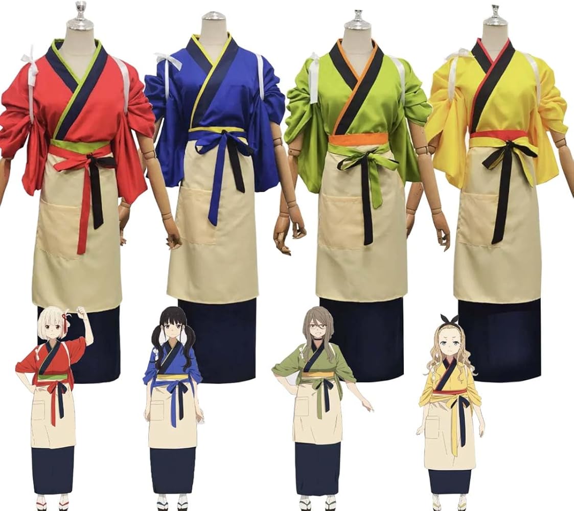 ♡ノリノリ♡ すのチル 服 着物 Amazon.co.jp: [せいやいちる] リコリスリコイル コスプレ衣装 和服