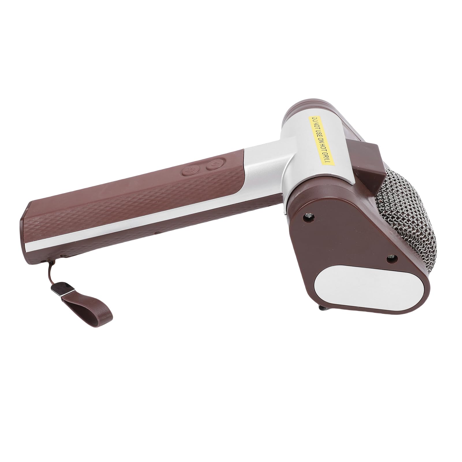 La spazzola per griglia elettrica pulisce efficacemente con la luce LED per gli appassionati di barbecue (Marrón)