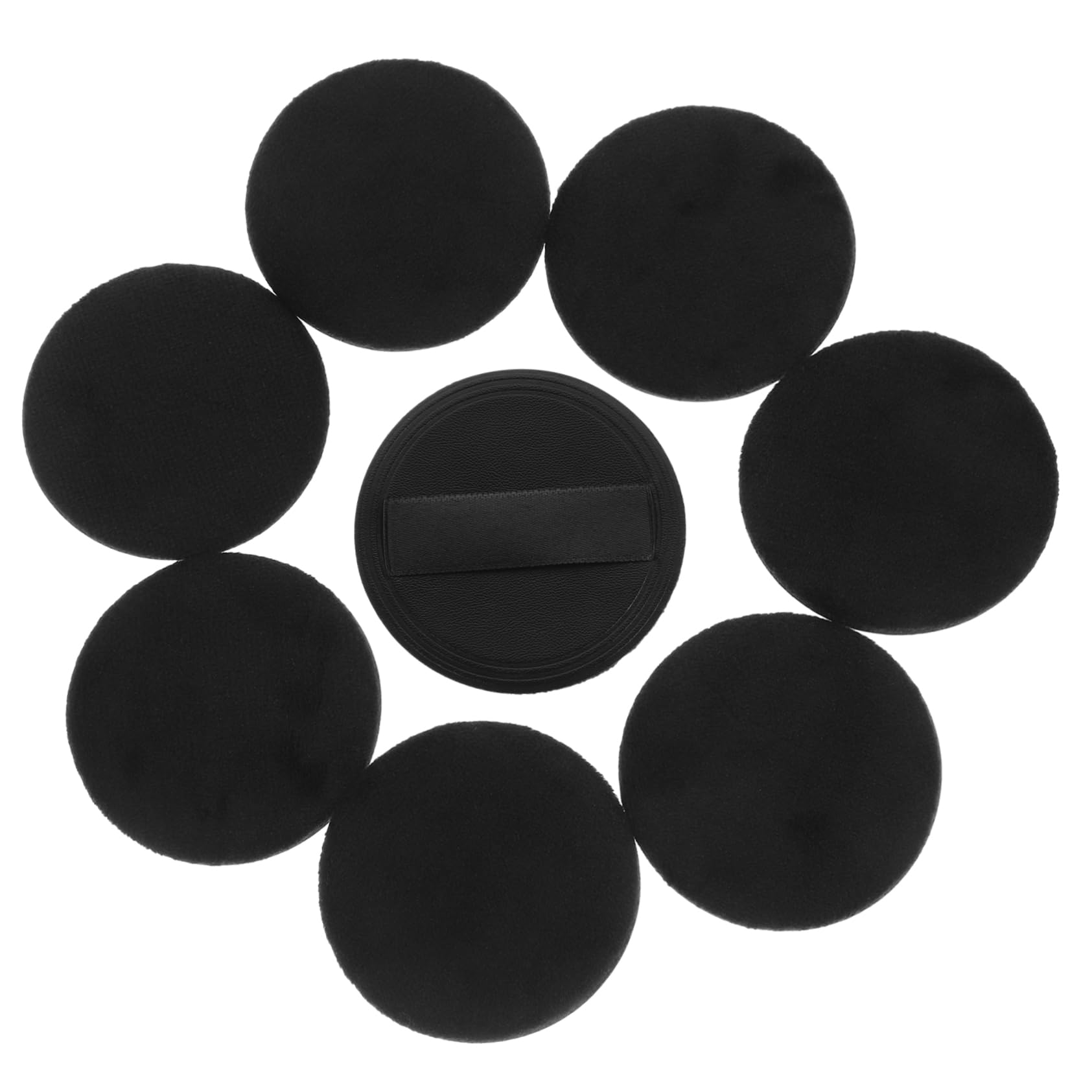 Beavorty 40 Stück Superweiche Puff Puderquasten Für Gesichtspuder Gesichtspuder Gesichtspuderquasten Make Up Foundation Puff Foundation Schwamm Make Up Puffs Für Puder Foundation