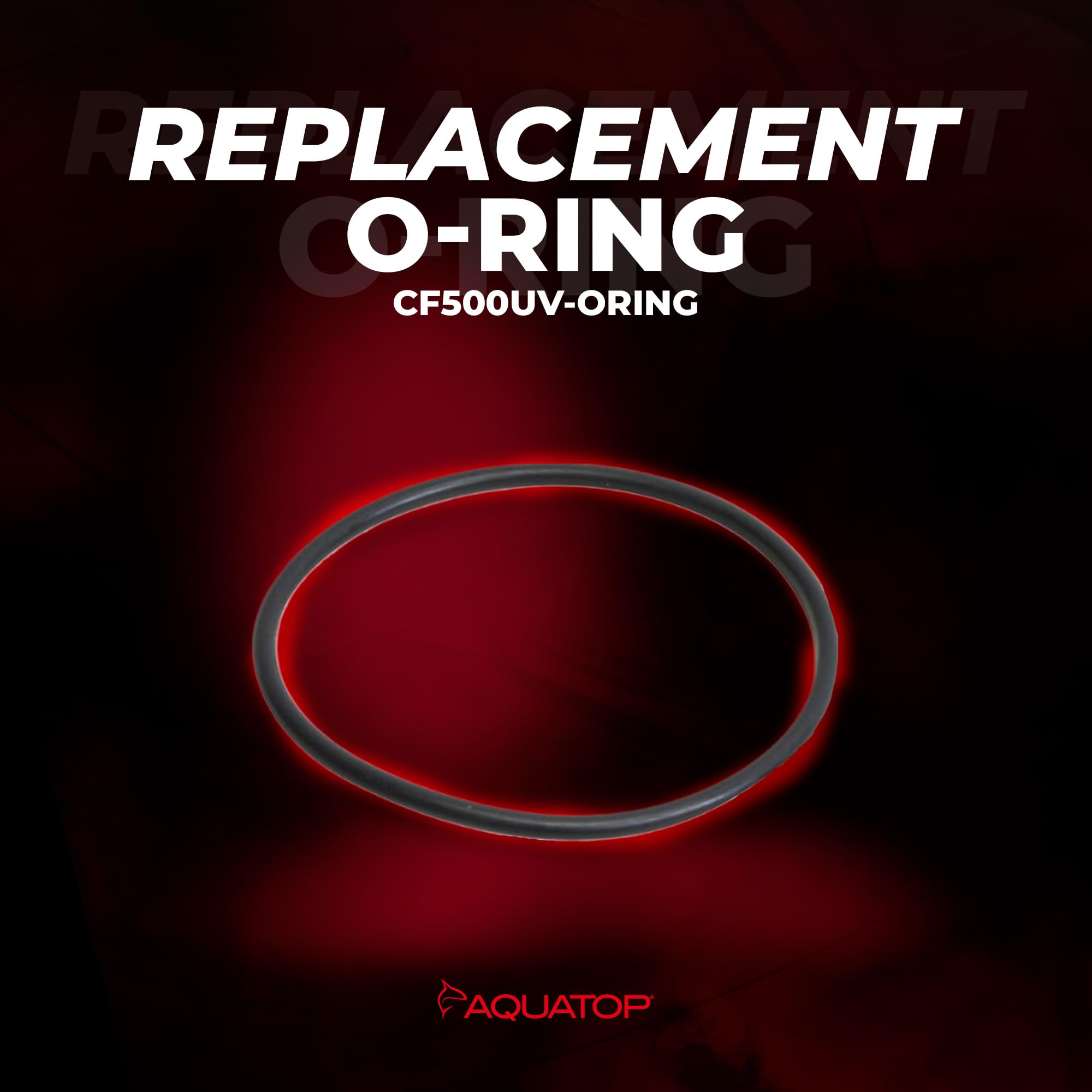 Aquatop CF500UV O-Ring Replacement – Fits CF-500UV & CF-500UVMKII – Ensures Leak-Proof Seal for Canister Filters – Durable & Easy to Install