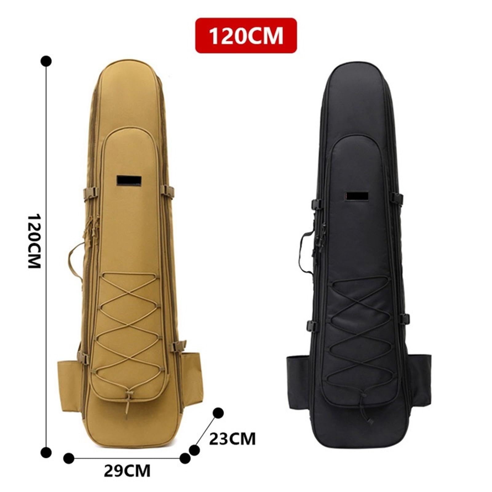 Angelruten-Tasche Angeltasche, Rucksack, Trennung von Trocken- und Nassködern, Angelrutentaschen, große Kapazität, doppellagig, Aufbewahrungstasche for Angelköder, 214 g(Color 2 120cm)