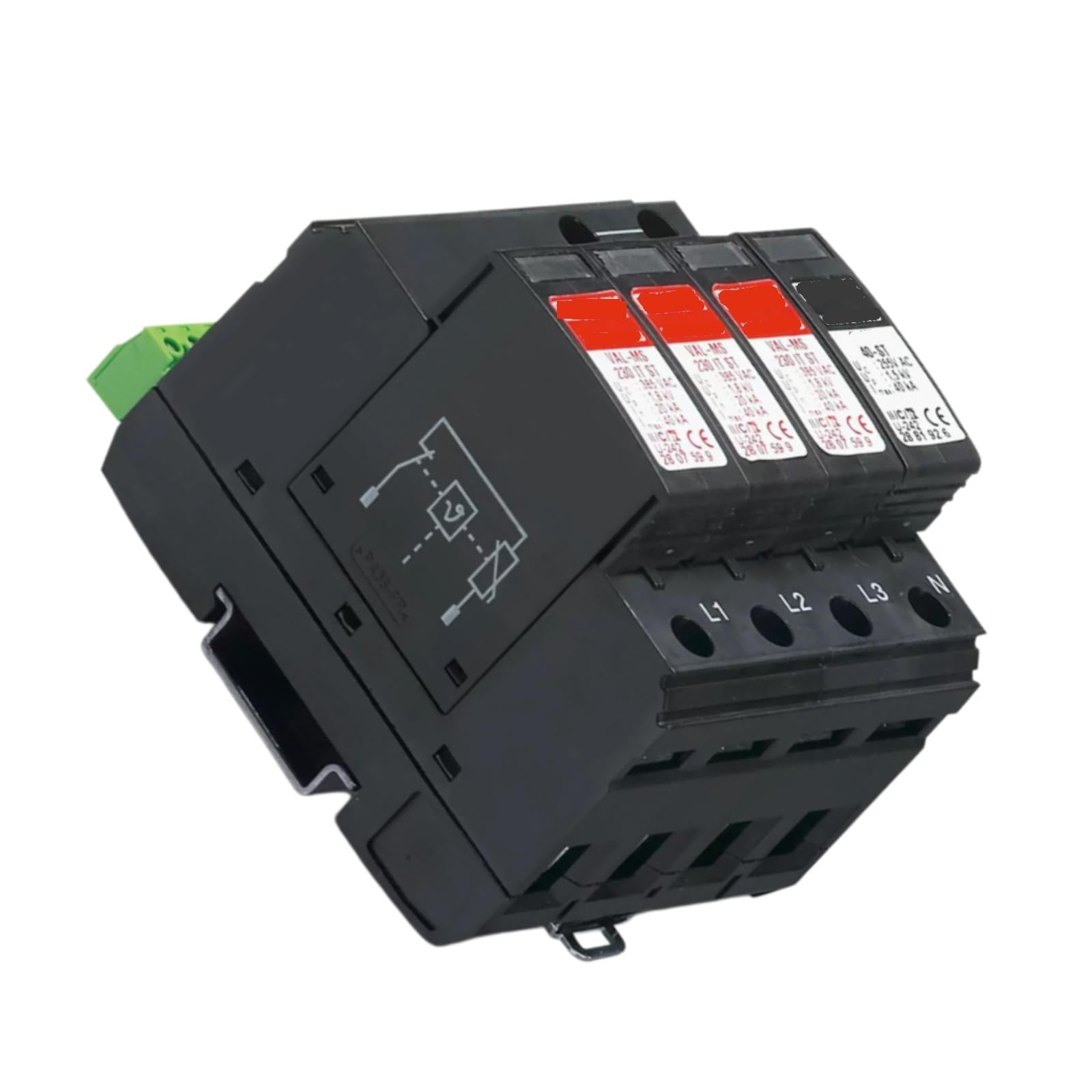 HKEJSJWA Surge Protector VAL-MS 230/3+1 FM 2838199, Surge Protection Module