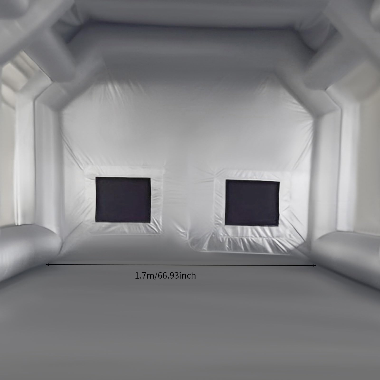 Cabina de Pulverización Inflable y Tienda de Campaña para Pintura y Fiestas (4 x 2,5 x) - Sin Secador de Pelo