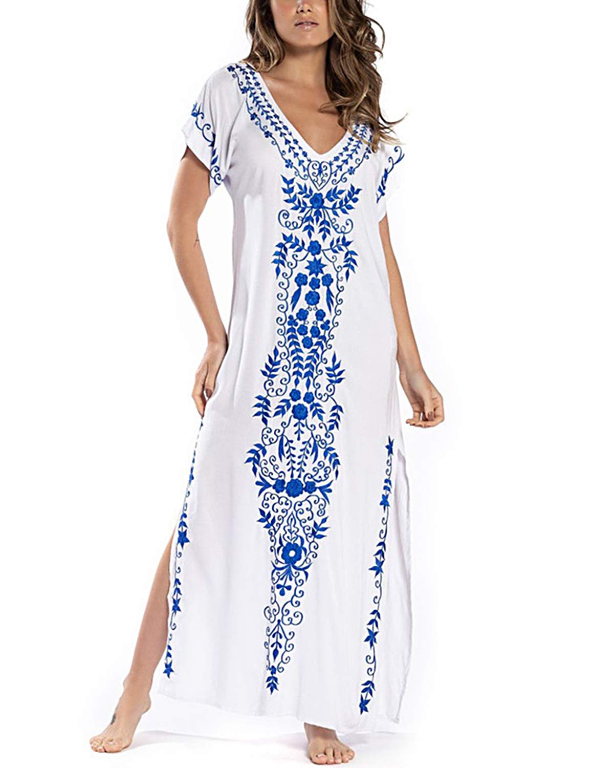 Donna Estate 2023 Nuovo Solido Mezza Vita Pizzo Senza Maniche Elegante Abito Lungo Delle Donne Vestito Altalena, Rosa acceso, XL