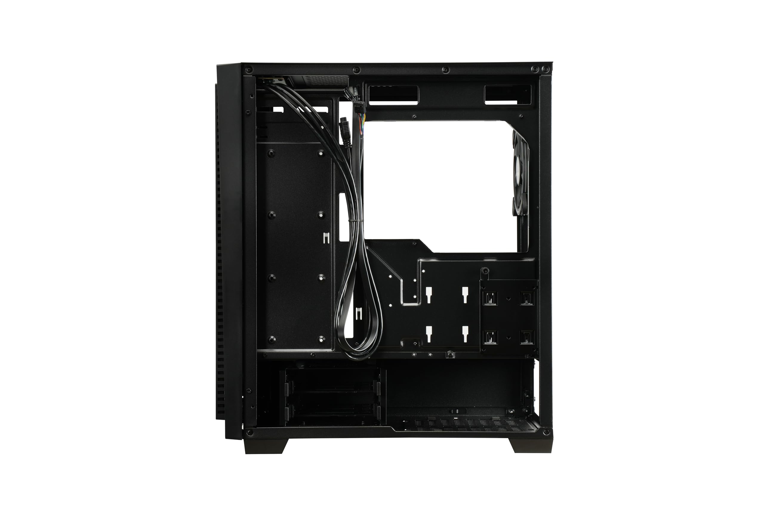 Enermax Starryfort SF30 ARGB Mid Tower Gaming PC Case in vetro temperato, include 4 ventole T.B. RGB A.D ARGB-12 cm PWM - 2 USB 3.0 1 USB 2.0, ECA-SF30-M0BB-ARGB