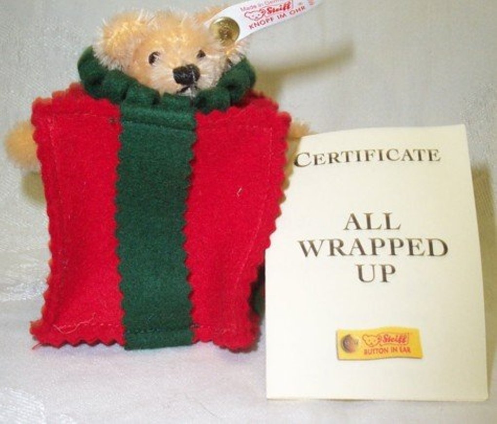 Amazon.co.jp: シュタイフ オールラップアップ 1999 ベア オーナメント