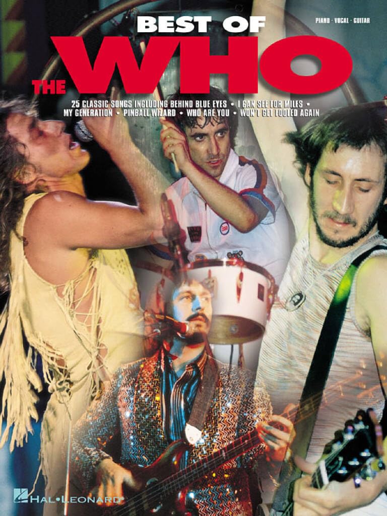 Best of the who (pvg) piano, voix, guitare