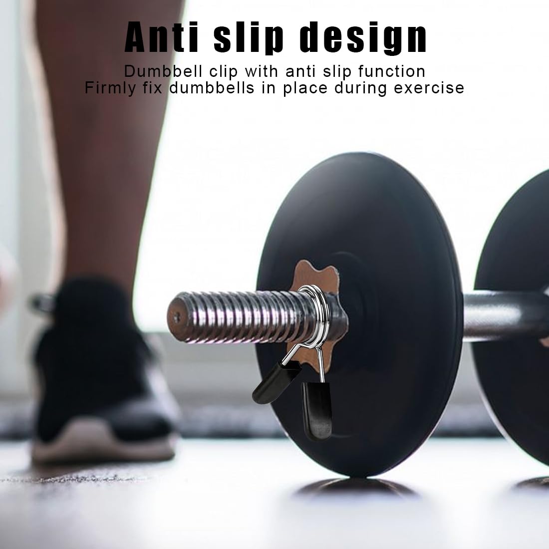 BCBF 2 Colliers à Ressort 25 Mm Pour Haltères – Pinces De Serrage Pour Musculation Et Powerlifting