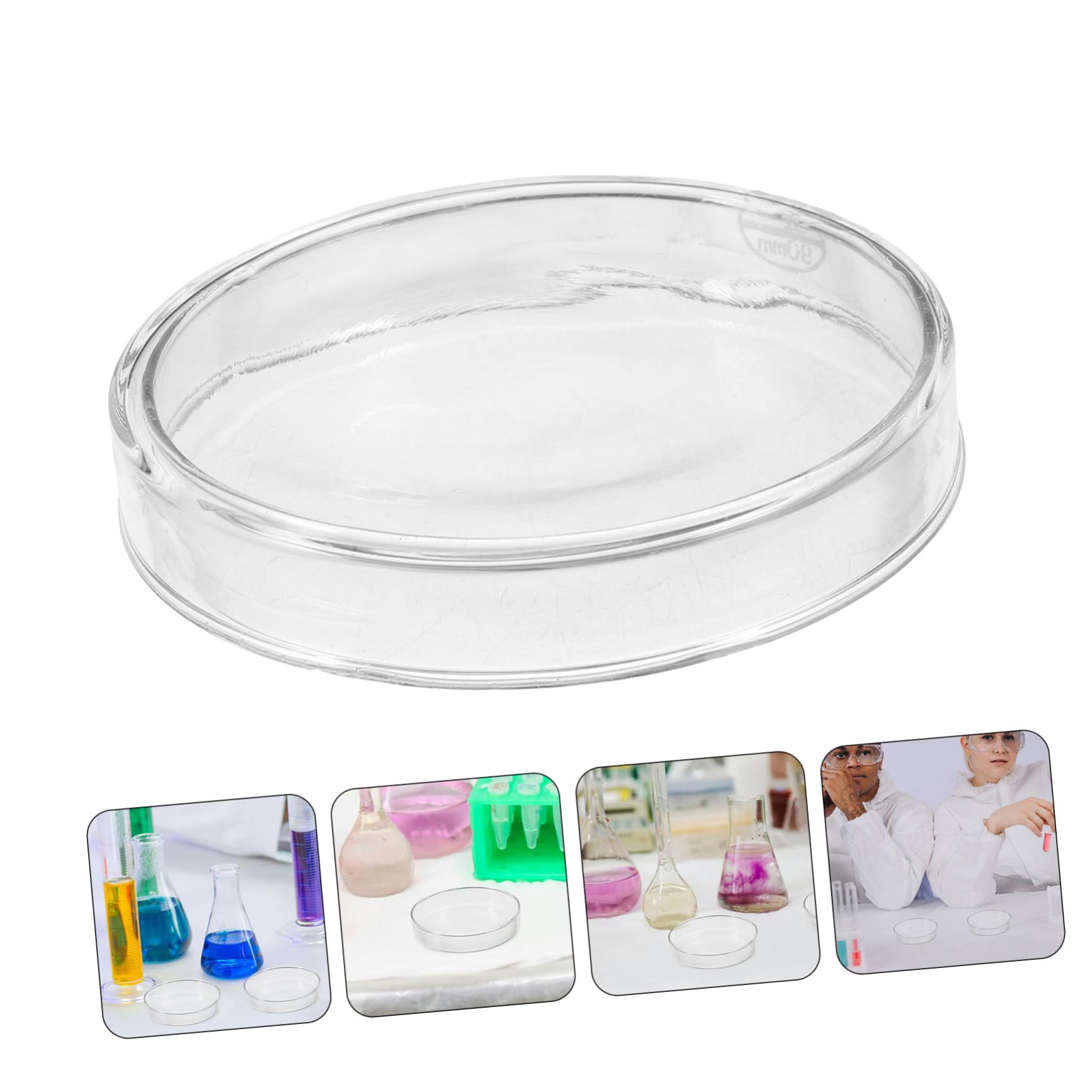 SHINEOFI 5 Placas De Petri Para Hongos Placas De Petri Para Experimentos Científicos Con Tapa Para Cultivo De Tejidos Para
