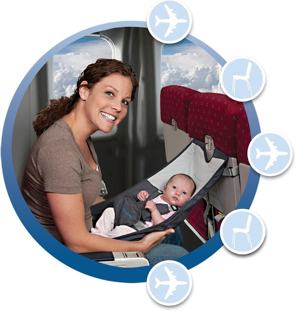 Infant Airplane Seat - Flyebaby Airplane Baby Comfort System - Air Travel with Baby Made Easy