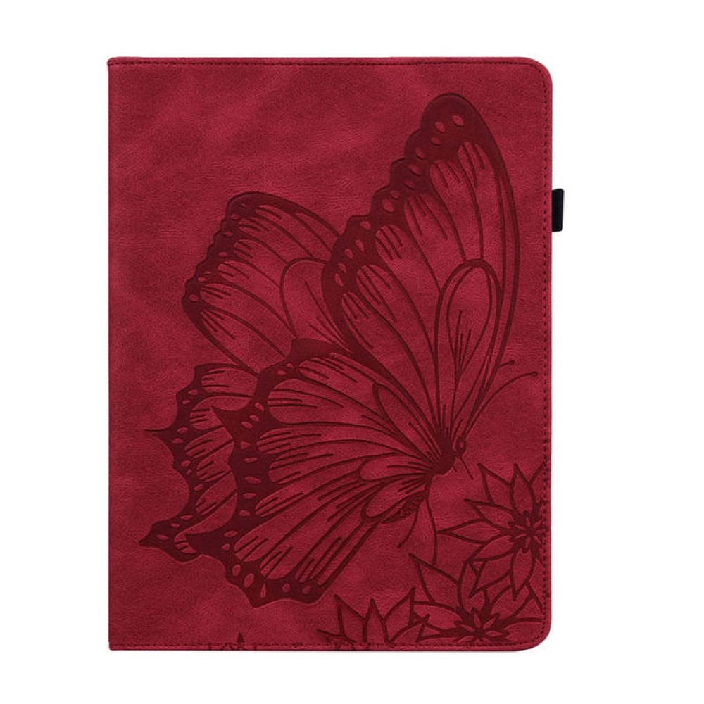 WunM Studio CEcase for kindle For Kindle Paperwhite 5 2021 Case 11Th Generation Cover Funda For Paperwhite5 6.8 Inch 2021 Edition Butterfly Embossed Coque,Red,Paperwhite 11Th 2021