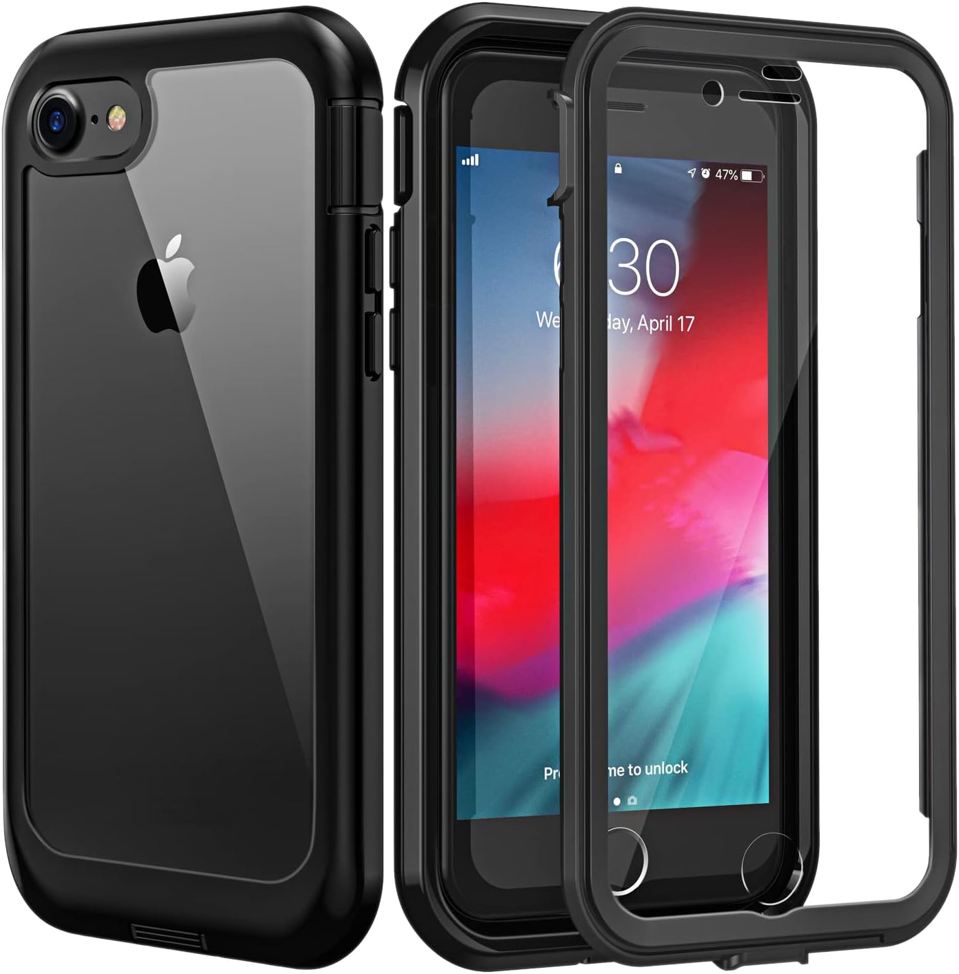 Coque Zanaé Color iPhone 7 / iPhone 8 / iPhone SE (2020) / iPhone SE (2022) Bleu clair main image 1