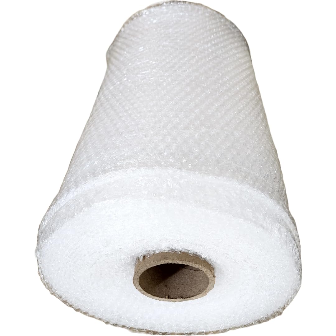 SRI VARI AIR BUBBLE WRAP PACKING ROLL((1.6FTX20 METERS,0.5 METERS WIDE X 20 METERS LENGTH))40 GSM STRONG for Safety, Multipurpose Packing Needs, BY SRI VARI 40GSM (0.5MeterX20Meters) PACKING MATERIAL 4