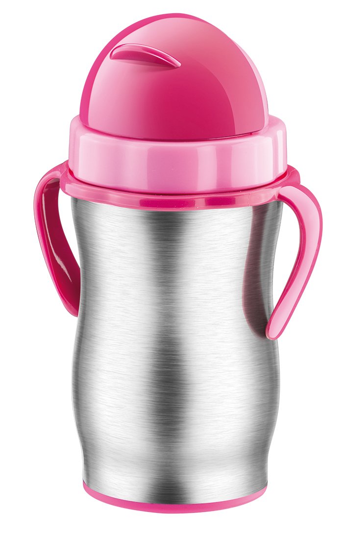 Movom Always On The Move Bottiglia in acciaio inox viola con