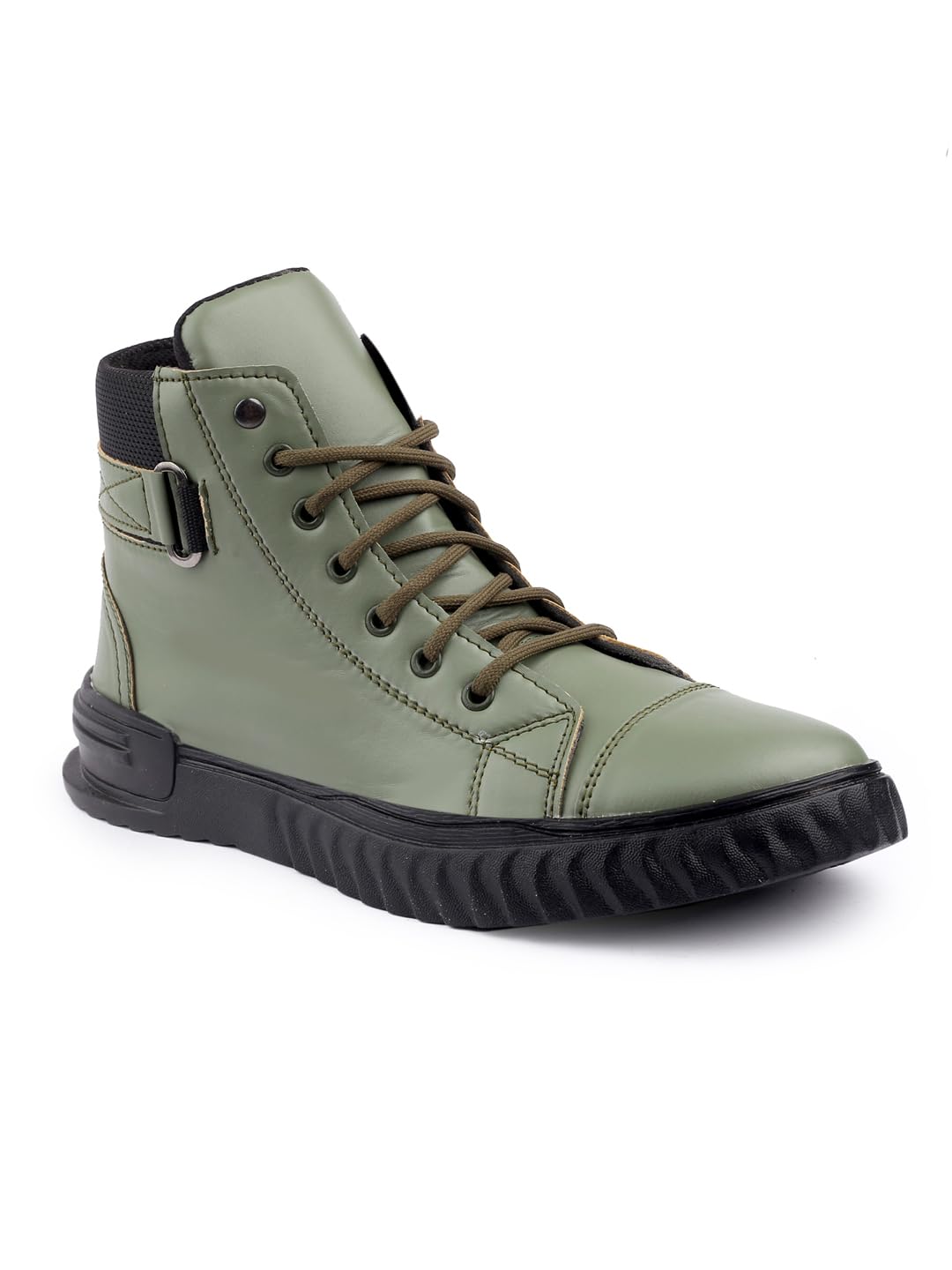 WOAKERS Synthetic Leather Casual Sneaker Shoes for Men (Green, 9) (WK-526) (B0CX5F37M6) Amazon Price History, Amazon Price Tracker