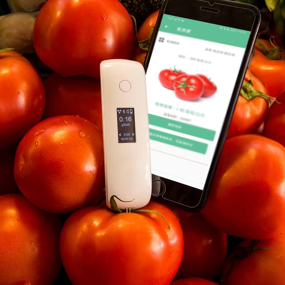 Probador digital de nitrato de alimentos, detector de radiación de alta precisión, contador Geiger, medidor de calidad del agua, dureza TDS, analizador PPM, dosímetro para verduras, frutas, carne,